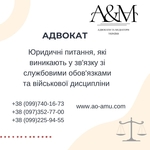 Юридичні питання,  які виникають у зв'язку зі службовими обов'язками