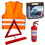 Автомобільні комплекти безпеки ВП-1 та ВП-2 — сертифікований захист за