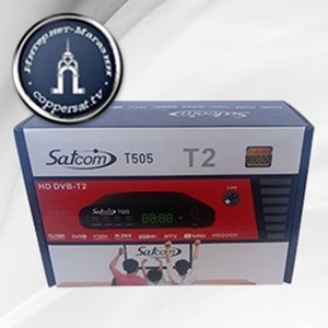 Цифровой эфирный тюнер Satcom T505 T2 Full HD (2 USB)