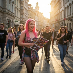 Реклама на вулицях: флаєри,  розклейка,  доставка під двері