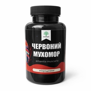 Красный мухомор микродозинг 60 веганских капсул – натуральная добавка для внутреннего баланса