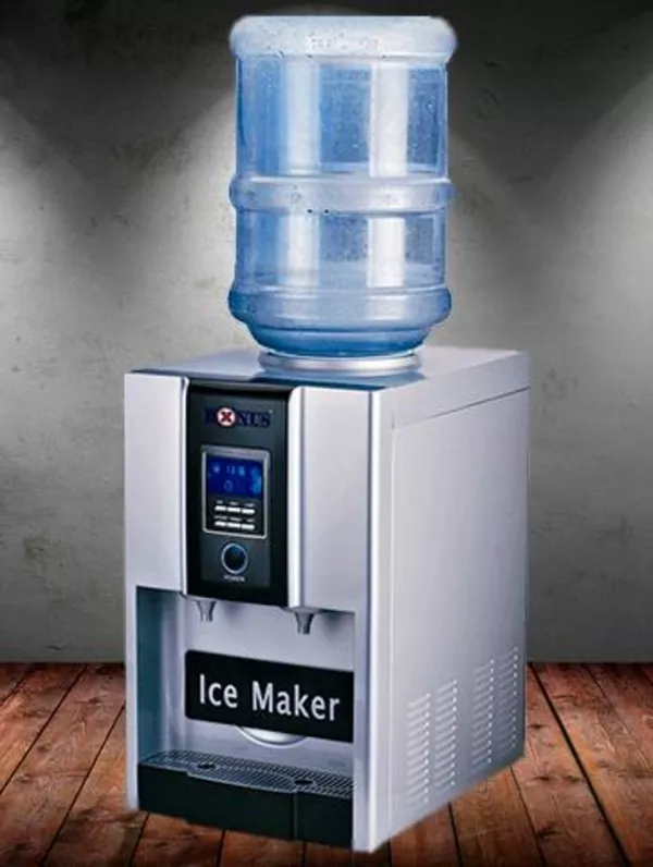 Ледогенератор с кулером для воды Ice Maker ZB-06A 