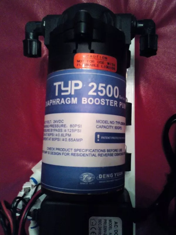 TYP-2500N помпа в фильтр обратного осмоса