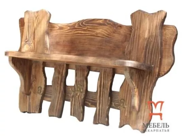 Вешалки из дерева под старину – мебель от производителя 2
