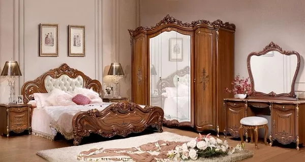 Эксклюзивная классическая мебель для спальни. 2