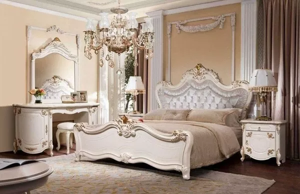 Эксклюзивная классическая мебель для спальни. 4