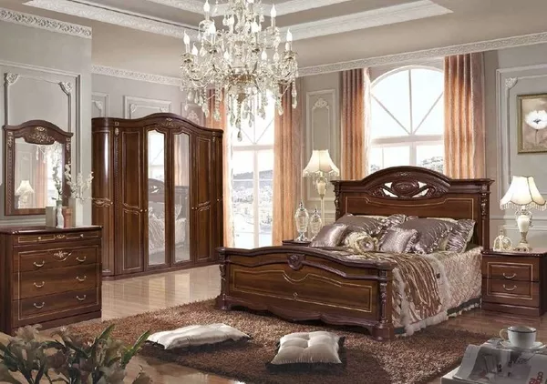 Эксклюзивная классическая мебель для спальни. 6