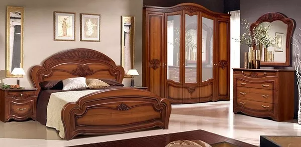 Эксклюзивная классическая мебель для спальни. 10