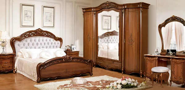 Эксклюзивная классическая мебель для спальни. 14