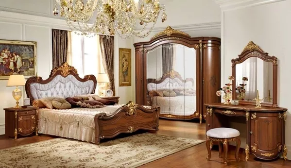 Эксклюзивная классическая мебель для спальни. 17