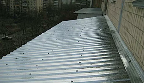 Ремонтируем крыши и козырьки балконов 2