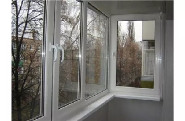 Изготовим балконные рамы,  окна 2