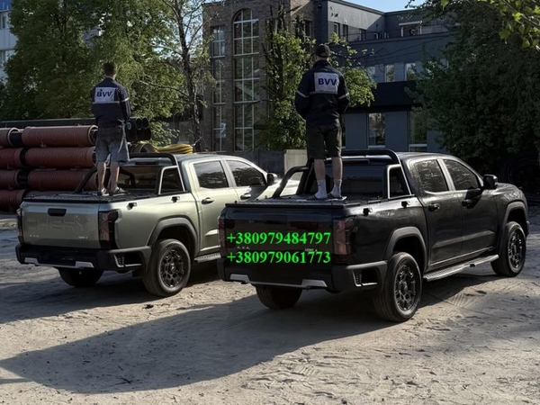 Силова кришка кузова Chery Himla – алюмінієва кришка пікапа від виробника