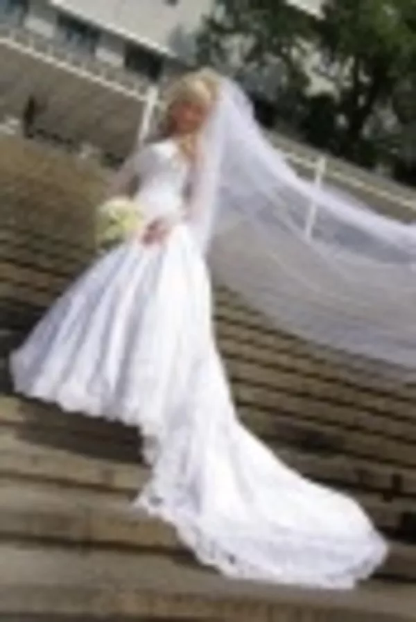 свадебное платье от Justin Alexander 