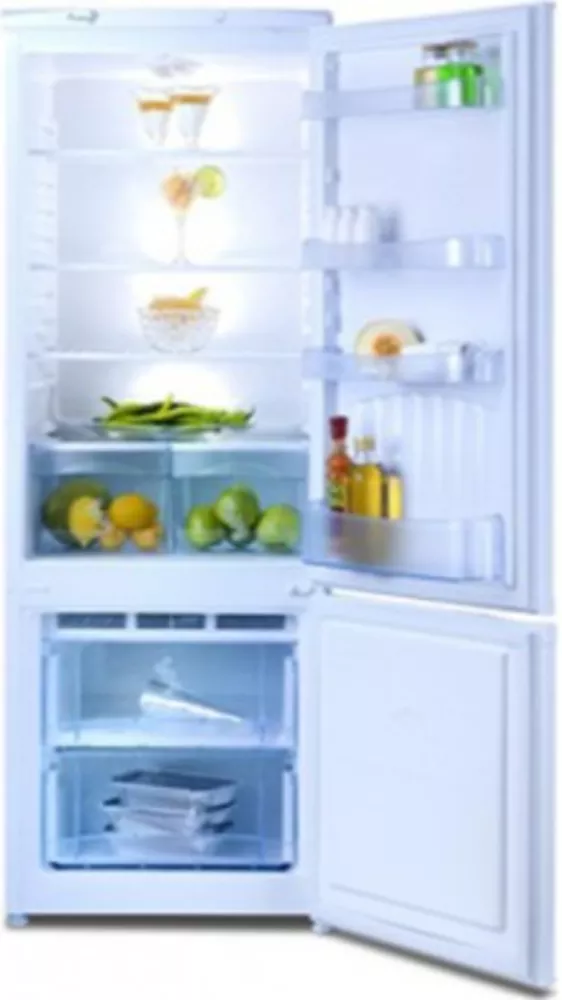 Холодильник 2 камеры NORD FRB 537-010 открывается в разные стороны
